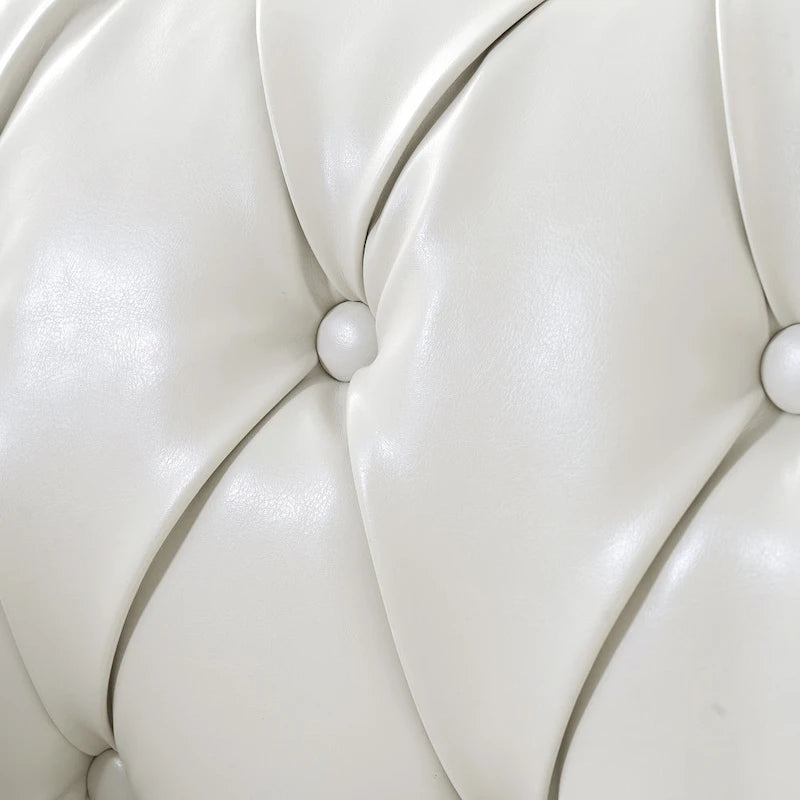 Fauteuil d'appoint individuel à accoudoirs roulés multicolore