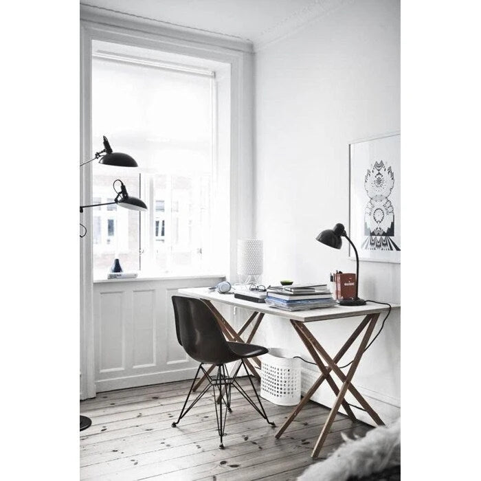 Lot de 2 chaises de salle à manger sans accoudoirs style Eiffel – Plusieurs coloris, 2 places