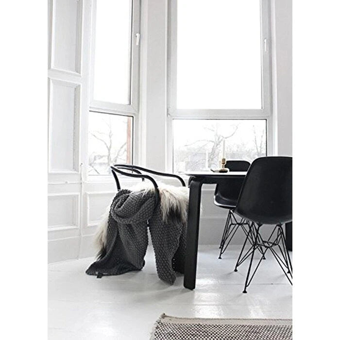 Lot de 2 chaises de salle à manger sans accoudoirs style Eiffel – Plusieurs coloris, 2 places