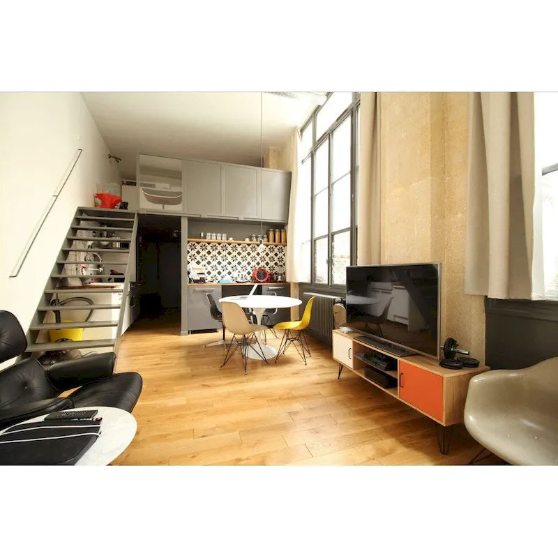 Lot de 2 chaises de salle à manger sans accoudoirs style Eiffel – Plusieurs coloris, 2 places