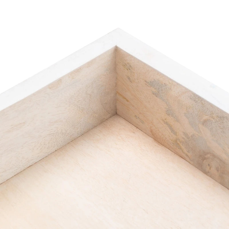 Table basse naturel / blanc délavé, pieds épingle à cheveux, 1 tiroir 1 étagère, 1 place