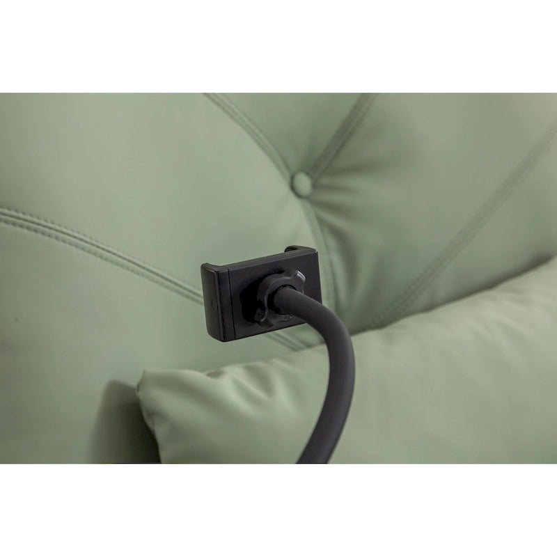 Fauteuil inclinable 270° – Vert / Gris foncé / Orange / Blanc / Noir | Individuel