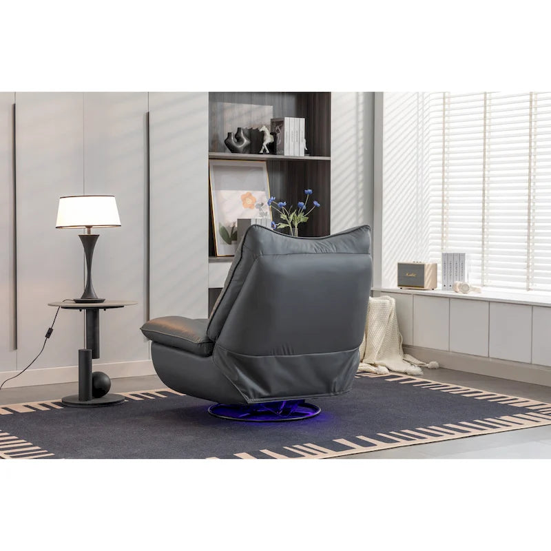 Fauteuil inclinable 270° – Vert / Gris foncé / Orange / Blanc / Noir | Individuel