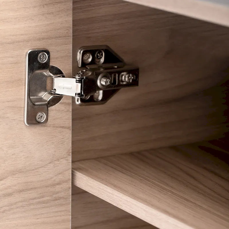 Table basse relevable marron/blanc avec rangement, pour 1 à 2 utilisateurs